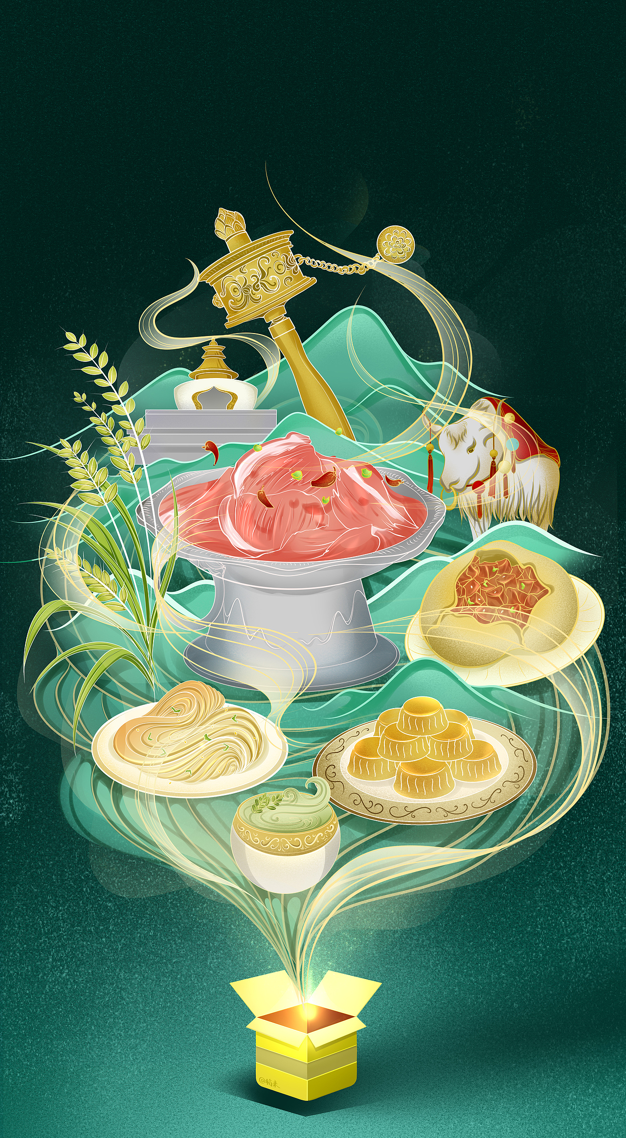 稻来新年彩蛋系列-青海