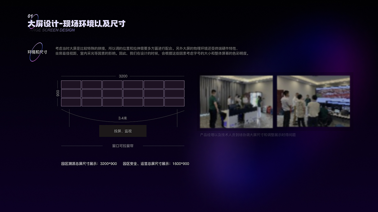 园区大屏可视化设计
