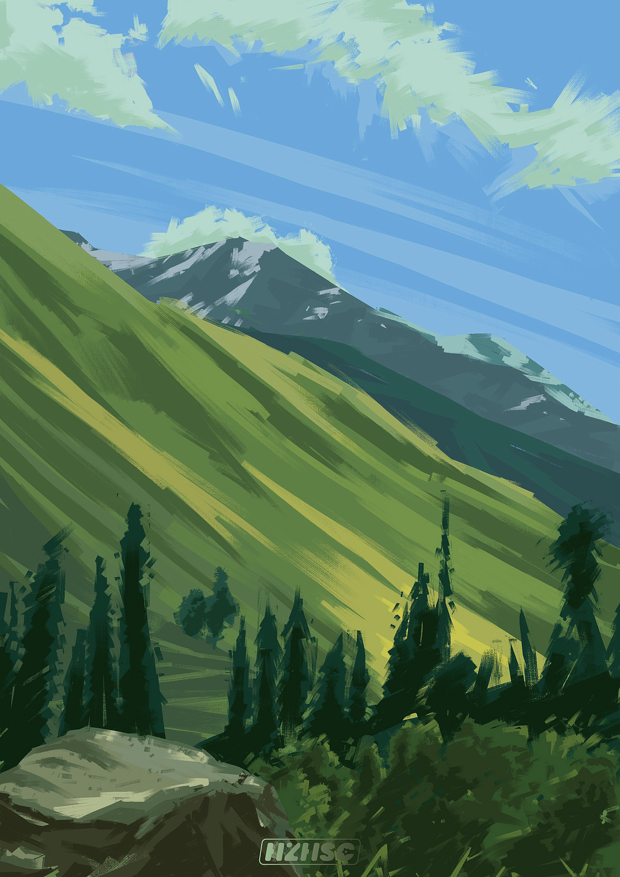 近期的一些汇总（图ZMzMxNTY4MDg4） - 艺术插画 - 站酷设计师花作海上川原创素材 - 站酷ZCOOL