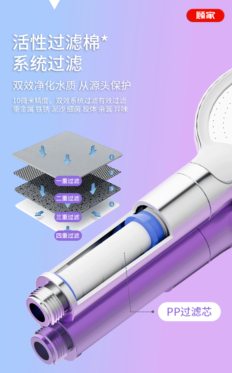微气泡花洒详情