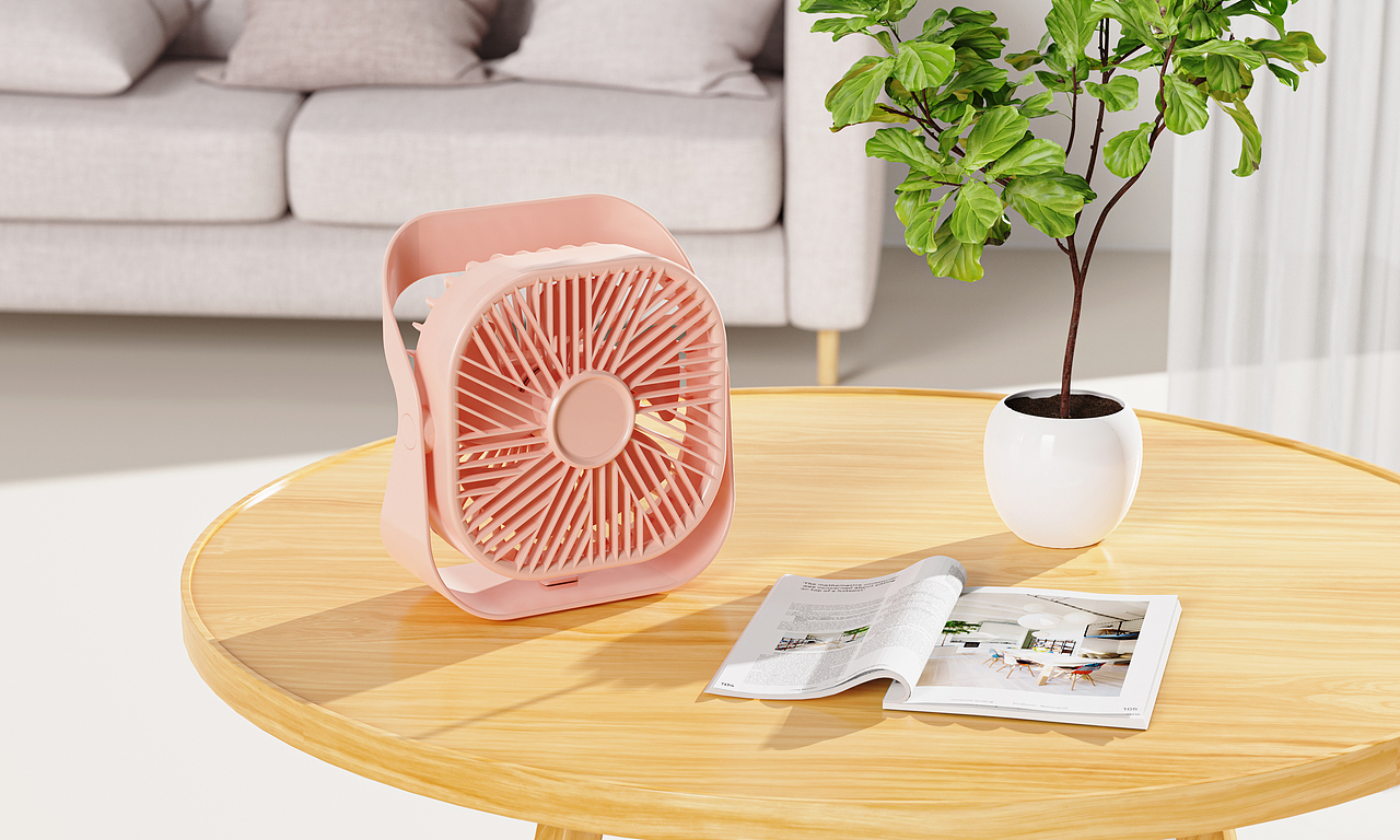 【季度节选】 桌面小风扇 And 光影练习