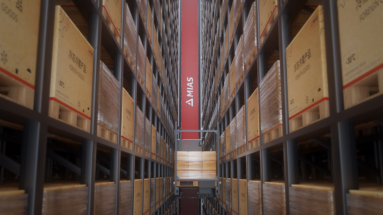 机械设备动画-堆垛机模拟（图ZMzM1ODg1MDg0） - 动画/影视 - 站酷设计师李洋_LY原创素材 - 站酷ZCOOL