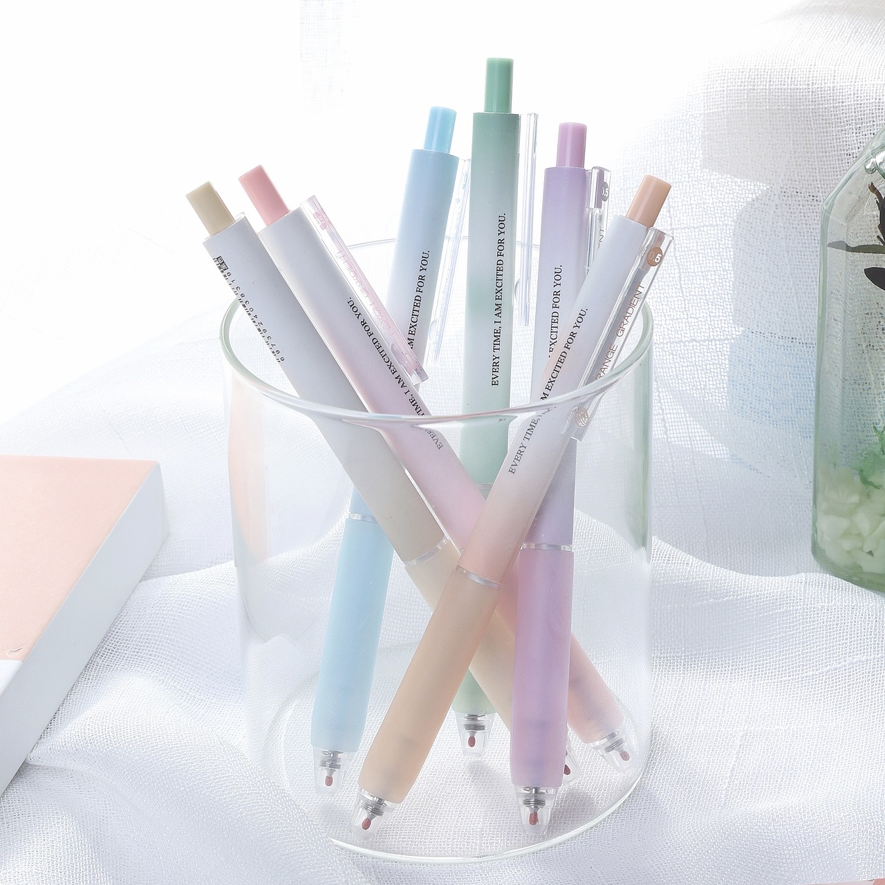 高颜值文具产品拍摄