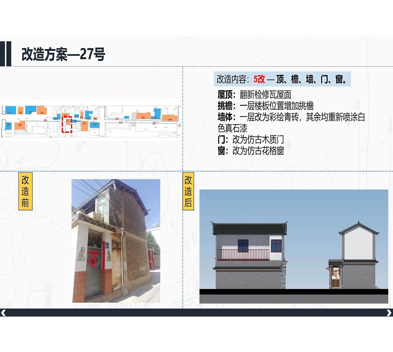 “美丽县城”建设项目—北横街沿街立面设计（图ZMzQ5MTI0NTQw） - 建筑设计 - 站酷设计师爱笑的红薯原创素材 - 站酷ZCOOL