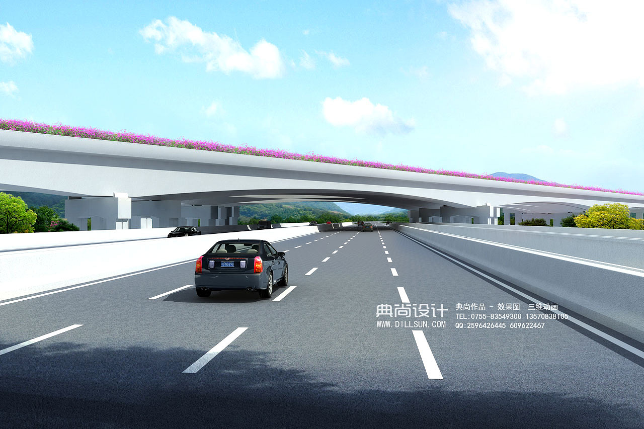 桥梁设计效果图 4