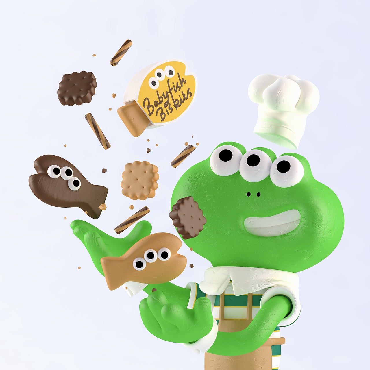 乖乖系列之-三眼田鸡