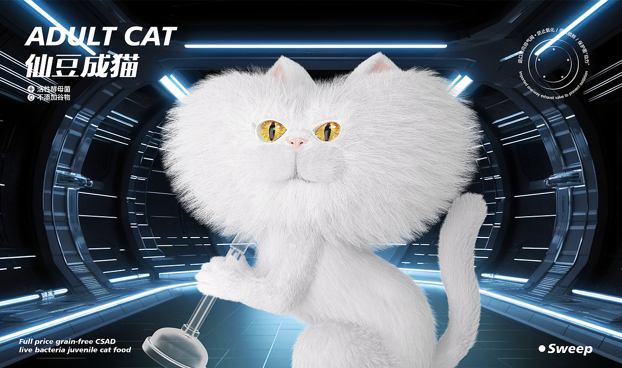 宠有家 X CSAD活菌幼年期猫粮