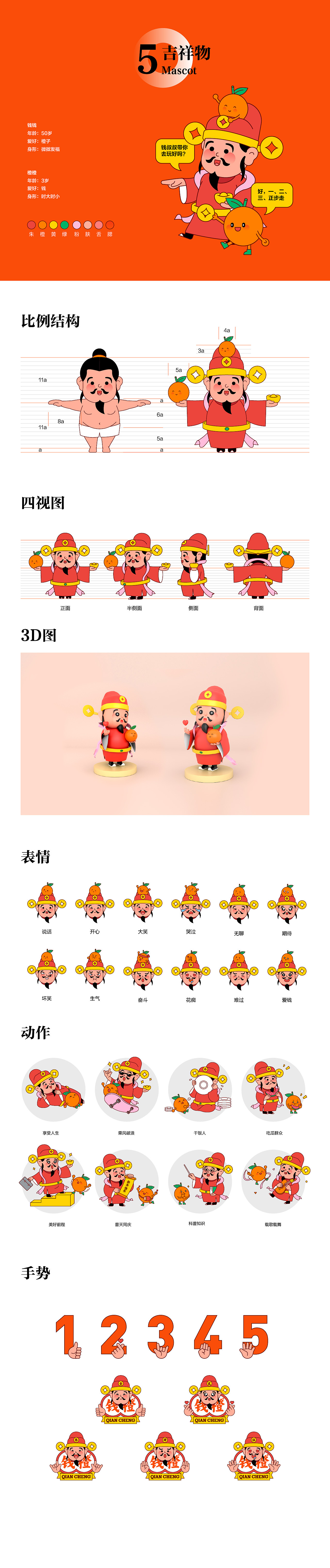 钱橙生鲜品牌设计