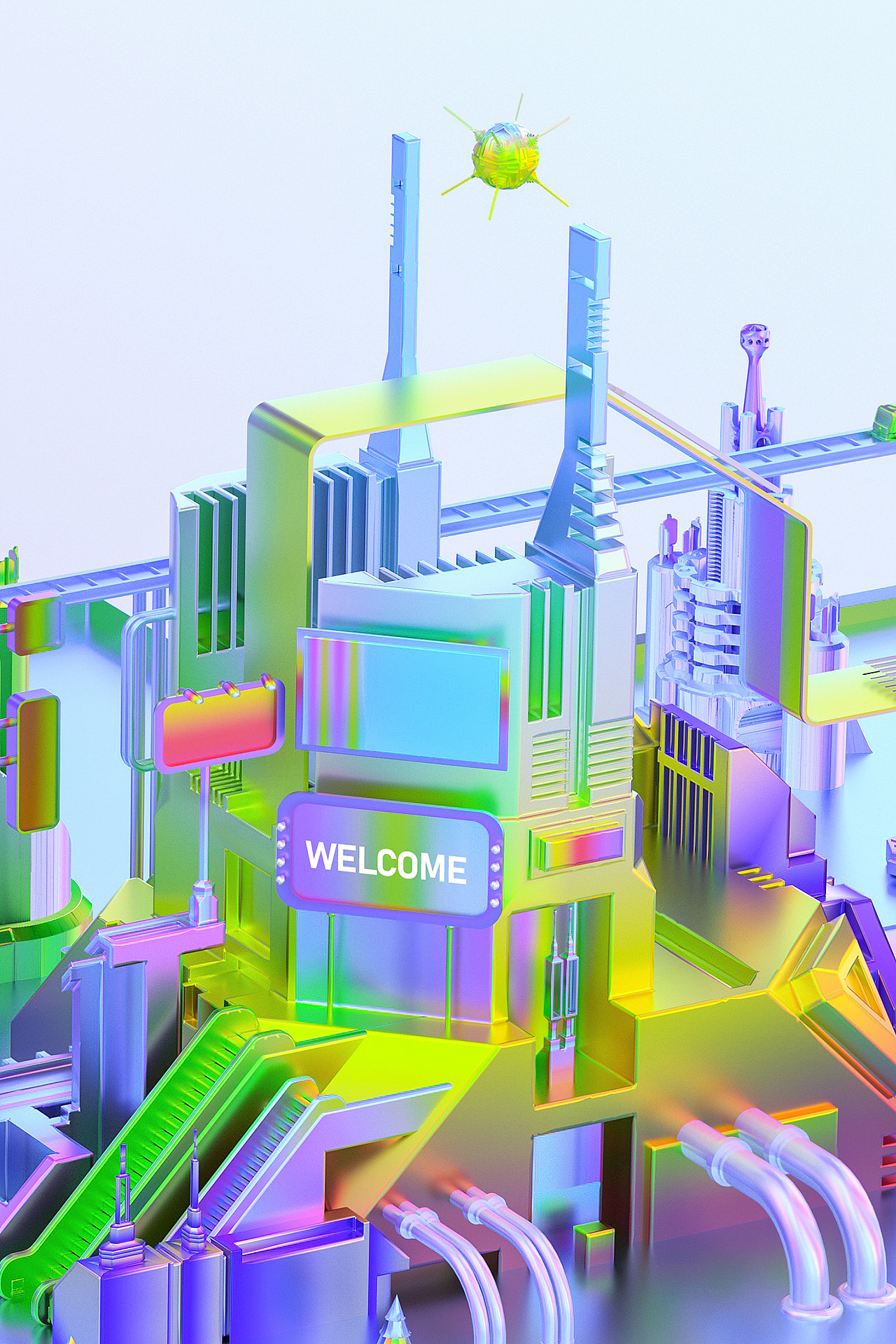 KV-项目小结（图ZMzIyNTkzODA0） - 建筑/空间 - 站酷设计师空山蔚蓝Lyn原创素材 - 站酷ZCOOL