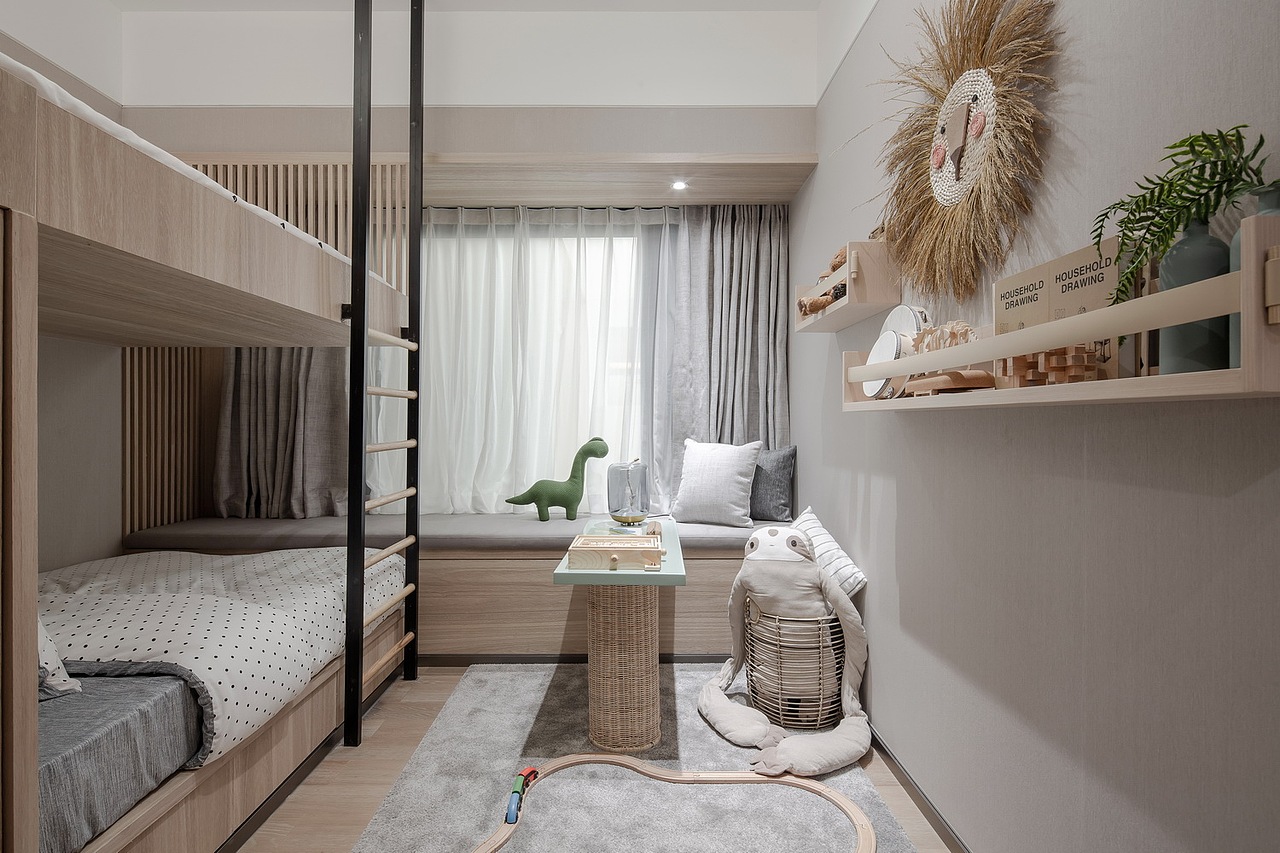 南沙滨海花园户型样板间-现代简约