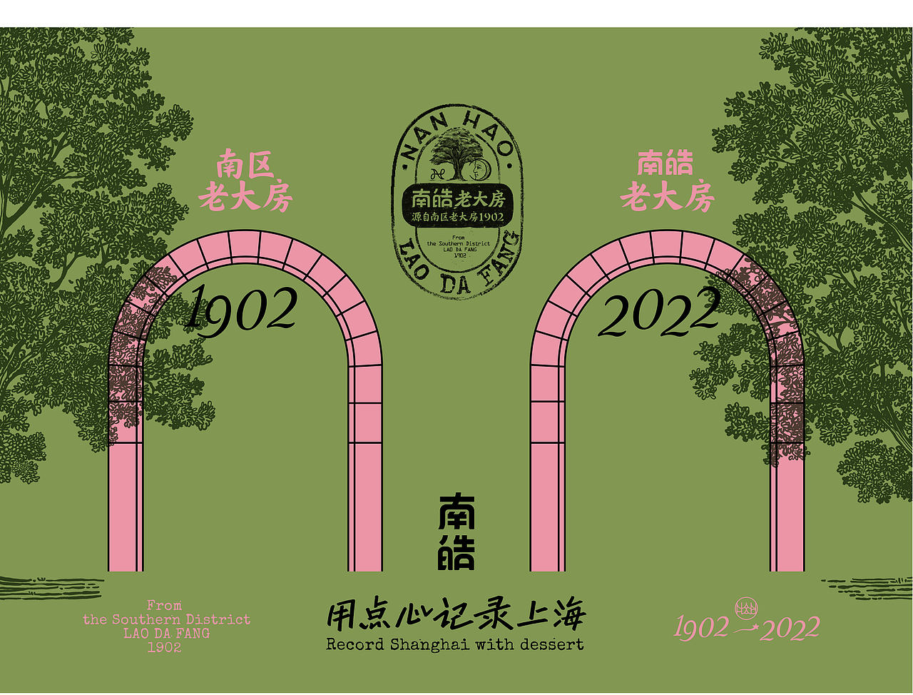 百年老字号烘焙品牌升级 | 南皓老大房 x 沐山(图ZMzMwNjYwODAw) - 品牌 - 站酷设计师沐山原创素材 - 站酷ZCOOL