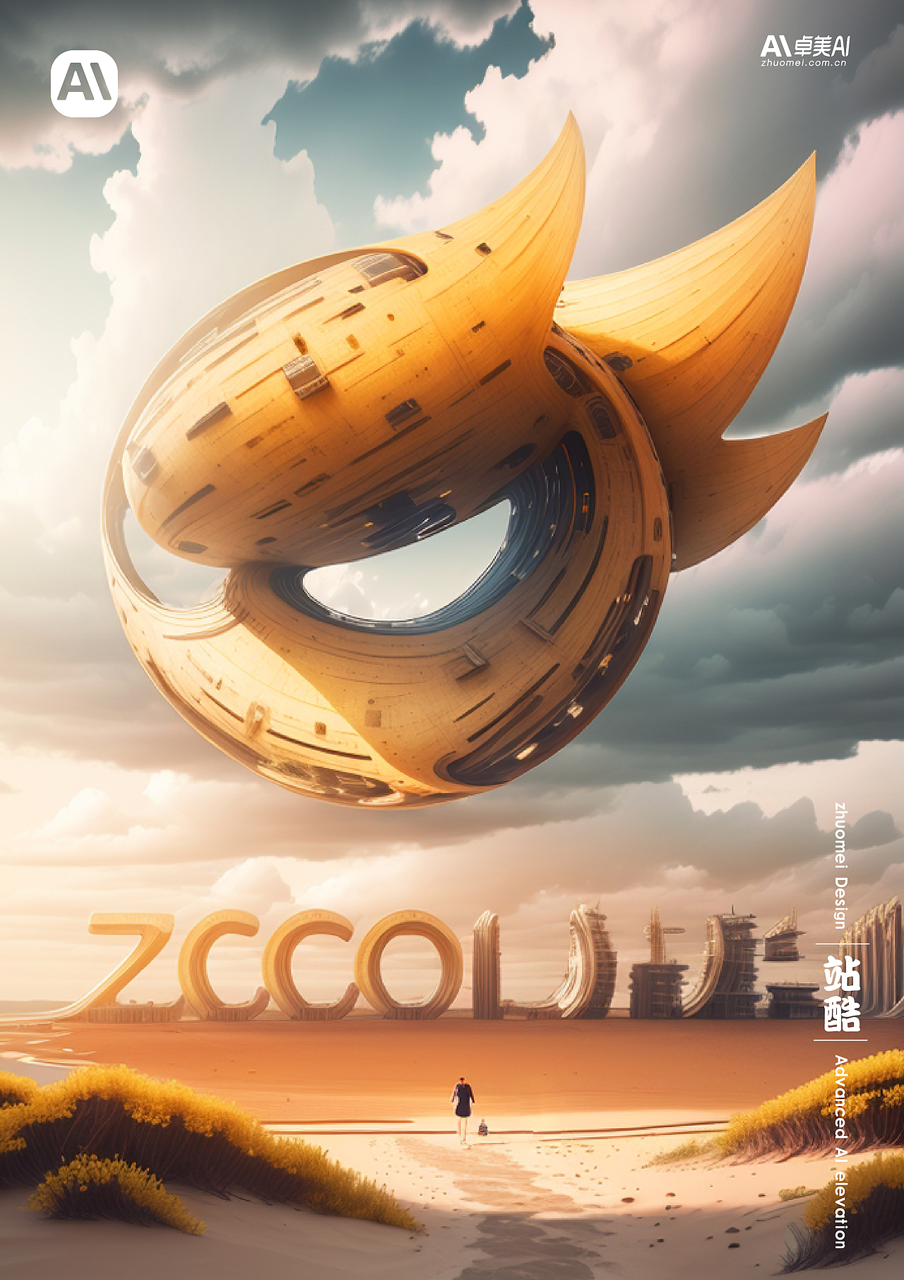 ZCOOL站酷/立体logo海报设计(图ZMzQ3MzMzODk2) - 海报 - 站酷设计师卓美设计原创素材 - 站酷ZCOOL