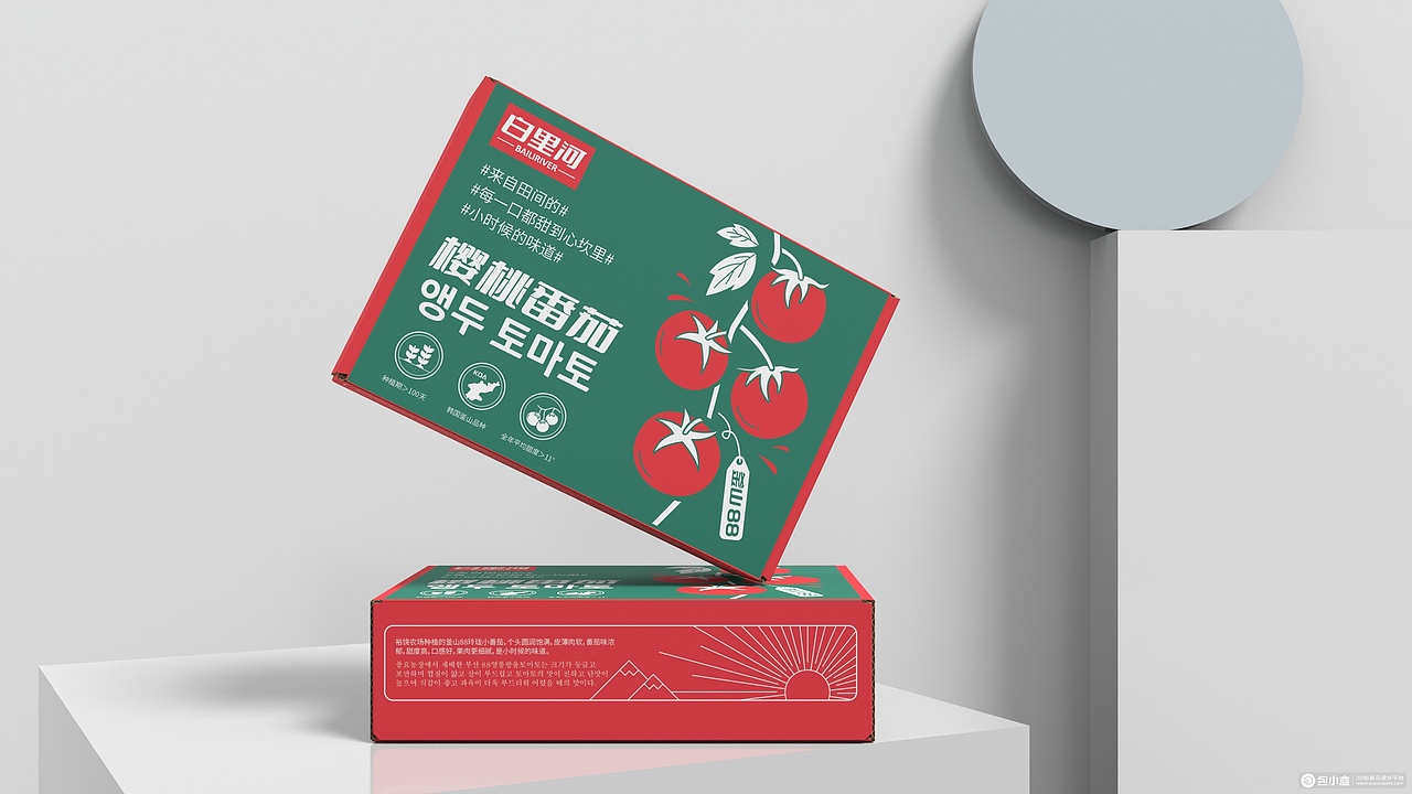 【G&Z BRAND】小番茄包装设计