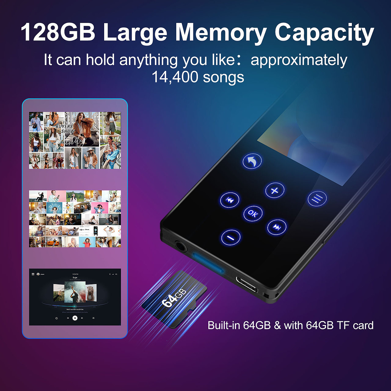 亚马逊MP3 主图A+