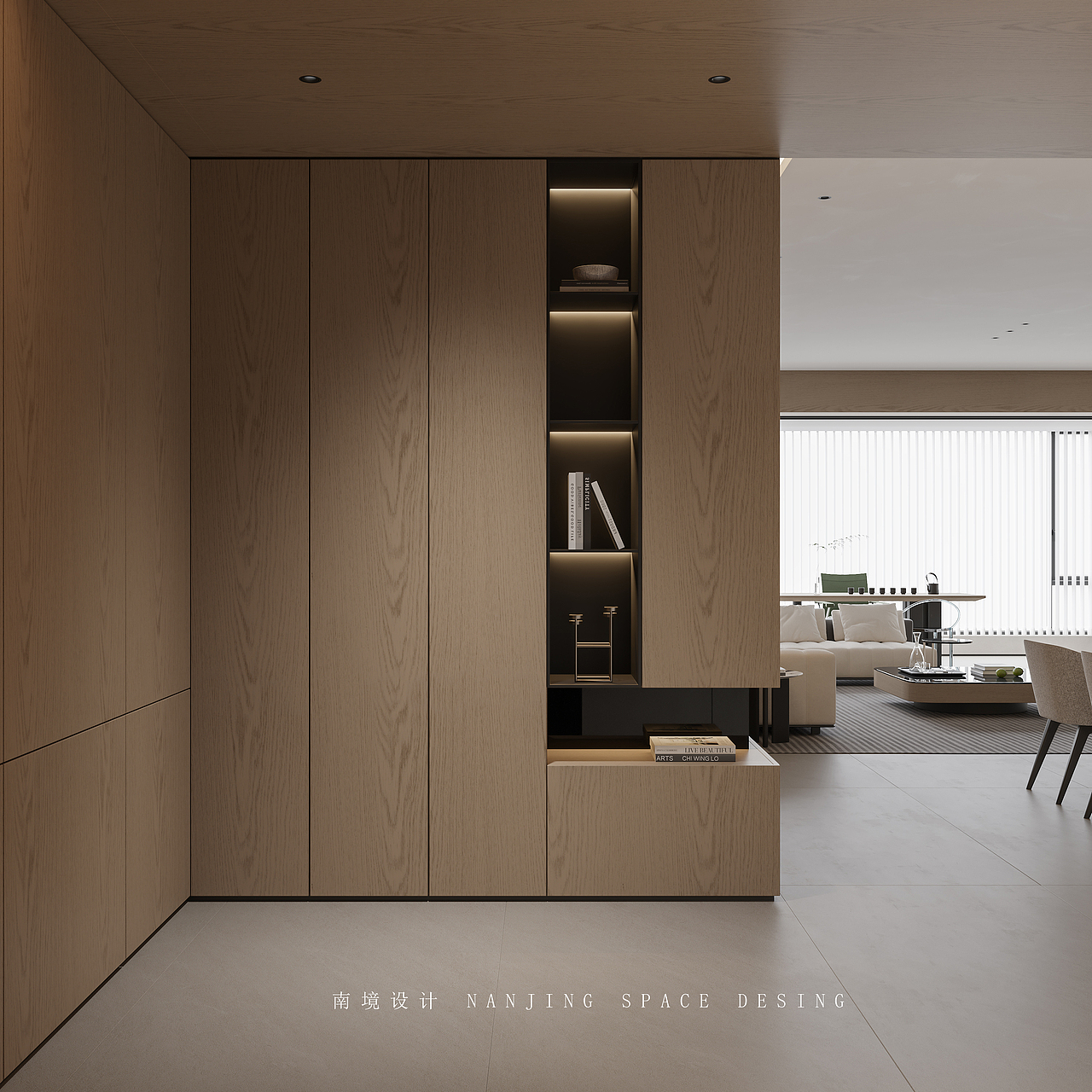 现代简约客餐厅