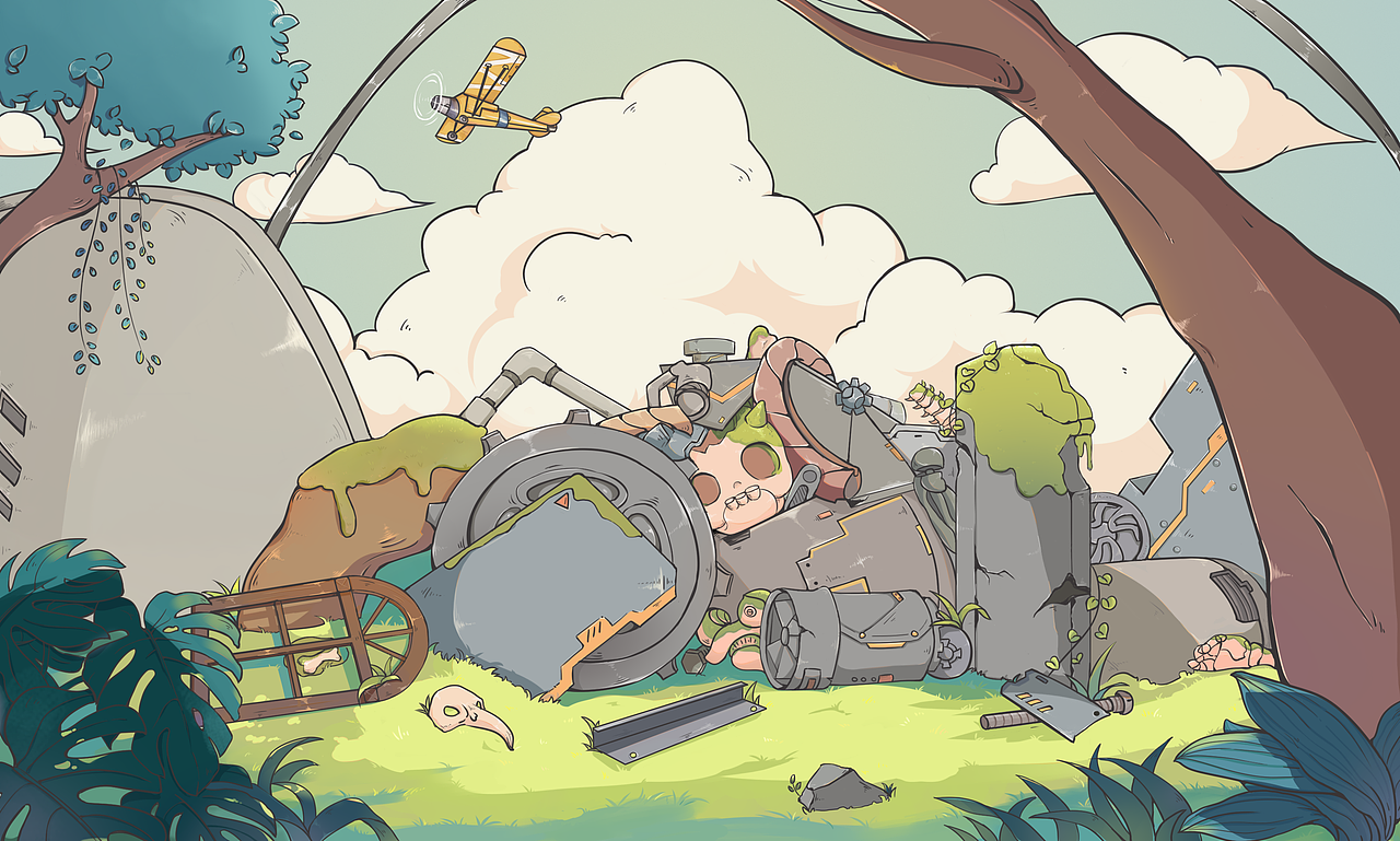 2022年潮玩作品设计，插画集合