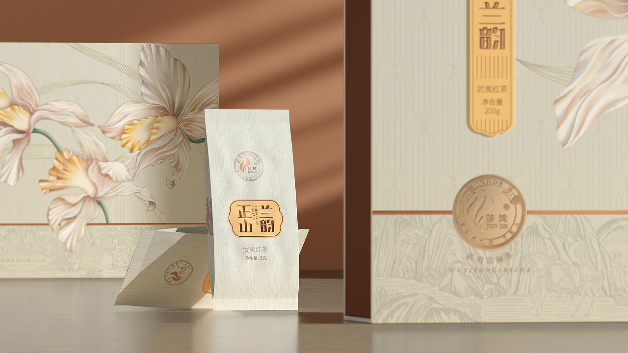 骏德®×古戈 |世外桃源，空谷有佳人（图ZMzI2NTIzMjIw） - 包装 - 站酷设计师古戈品牌咨询原创素材 - 站酷ZCOOL