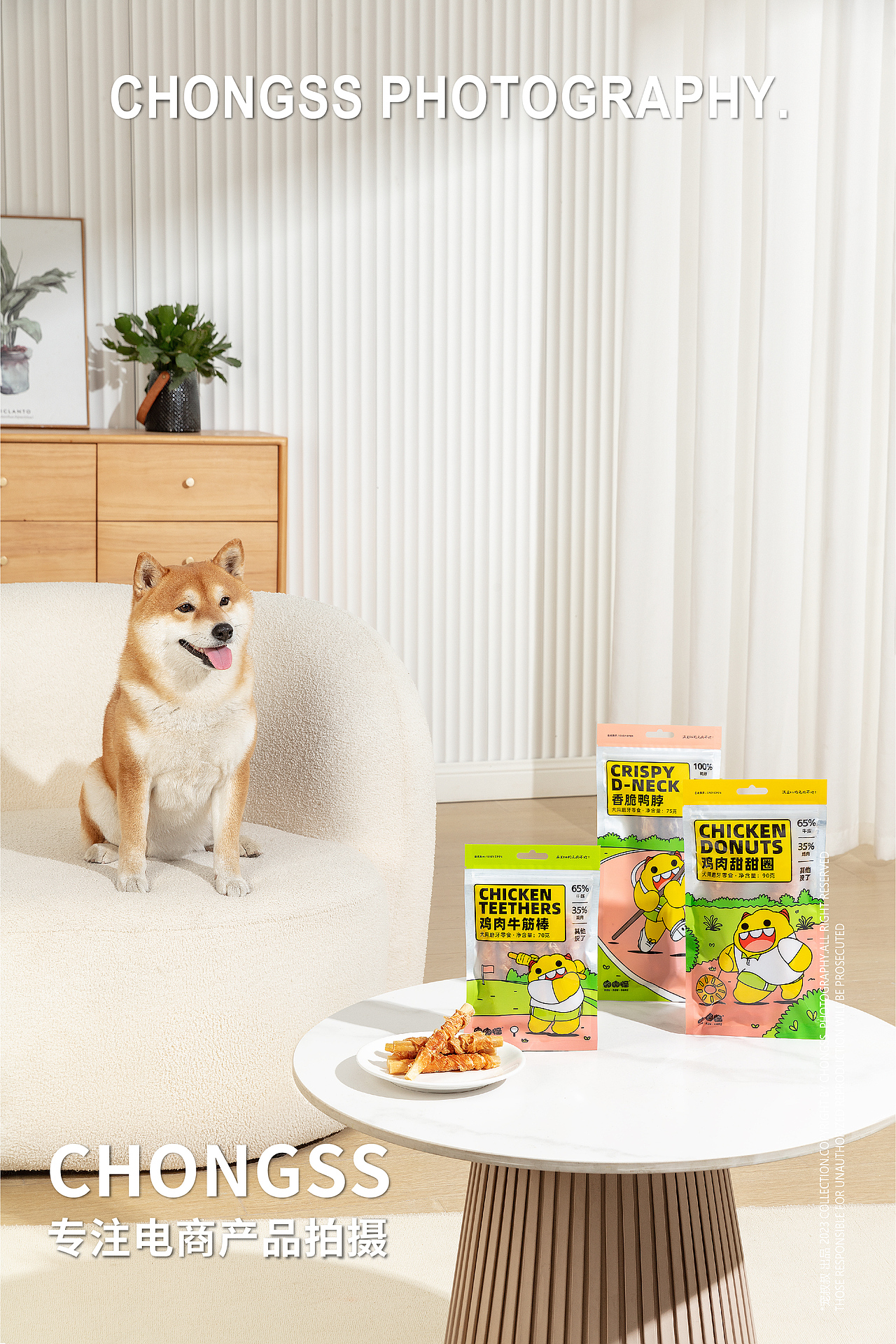 宠物产品摄影|宠叔叔 X 肉肉怪