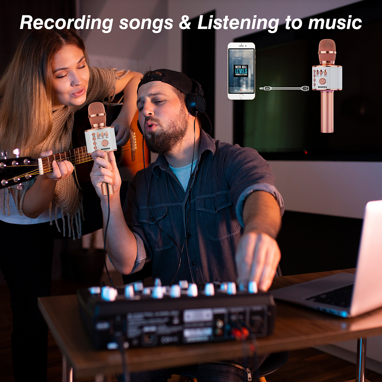 麦克风 外贸 电商 渲染 C4D