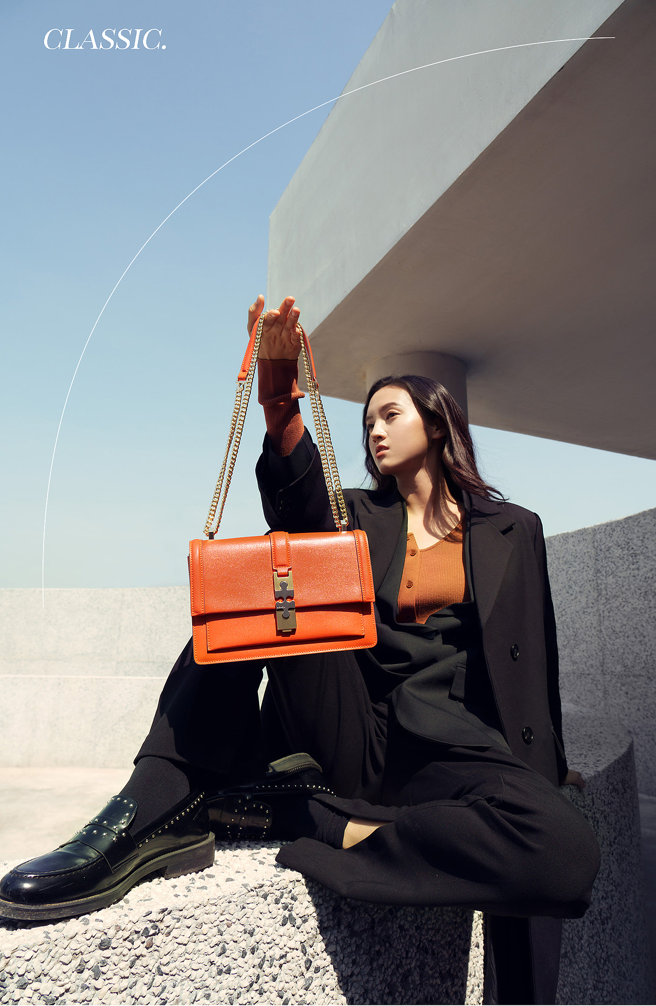 女包拍摄 | HONGU 2022 秋冬 ONLINE（图ZMzIxMzEyOTc2） - 人像摄影 - 站酷设计师森斯广告SENSI原创素材 - 站酷ZCOOL