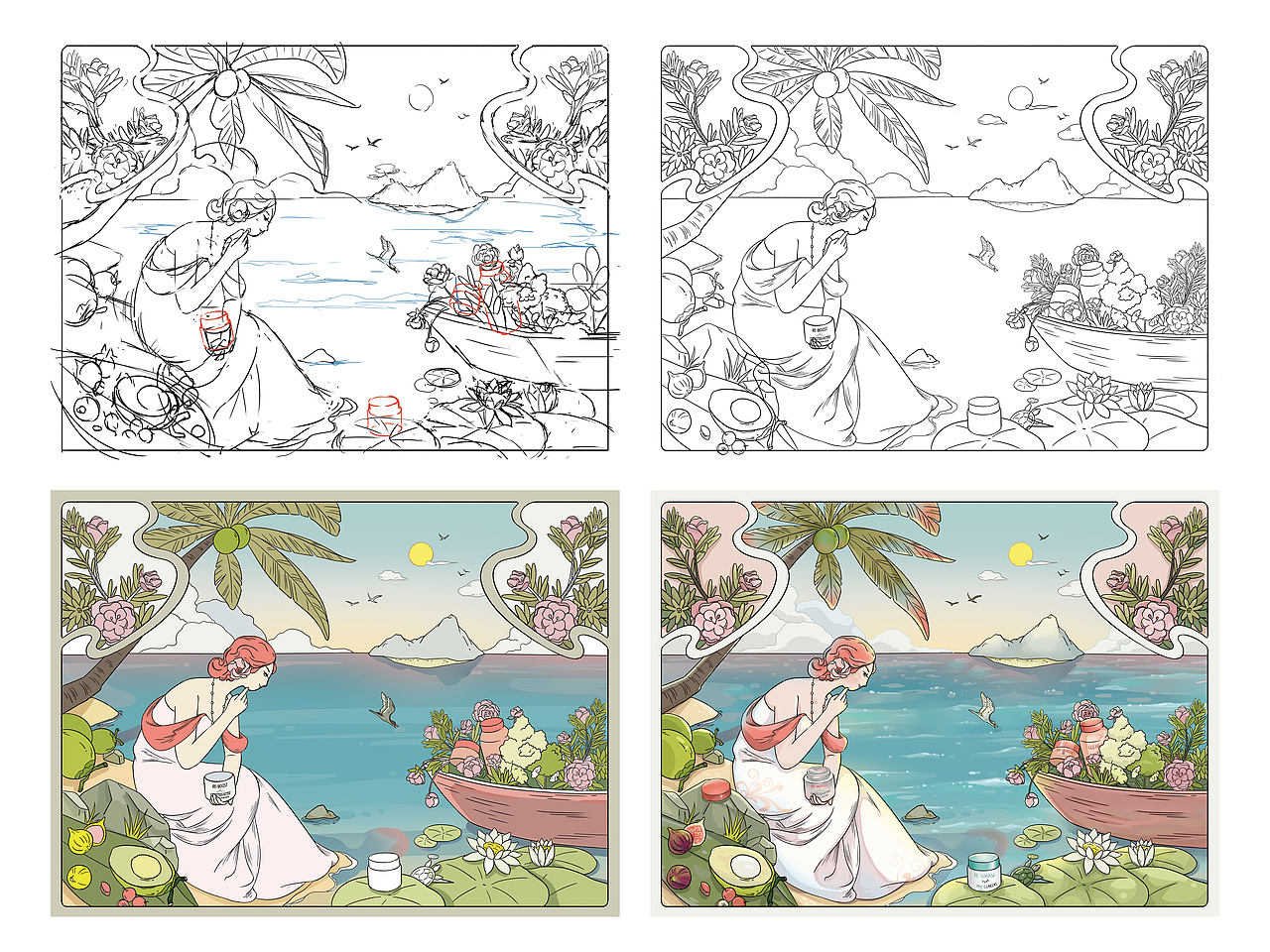 my CLARINS「好食肌长绽放」木槿花仙子