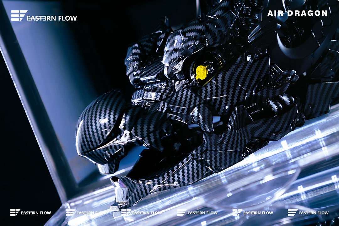 雕塑龙骨|AirDragon黑影展现国潮「黑科技」