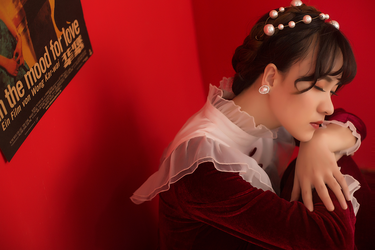 复古红（图ZMzA5NTE2Mzg4） - 人像摄影 - 站酷设计师觉来无处追寻原创素材 - 站酷ZCOOL