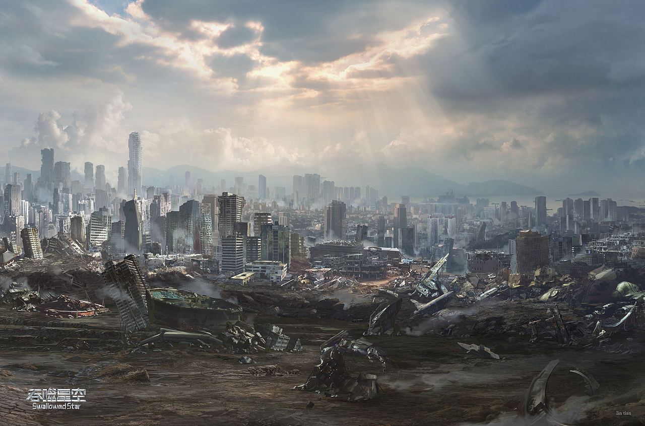 《吞噬星空》-概念场景B（图ZMzY3MDU0Njk2） - 概念设定 - 站酷设计师CG的Lintian原创素材 - 站酷ZCOOL