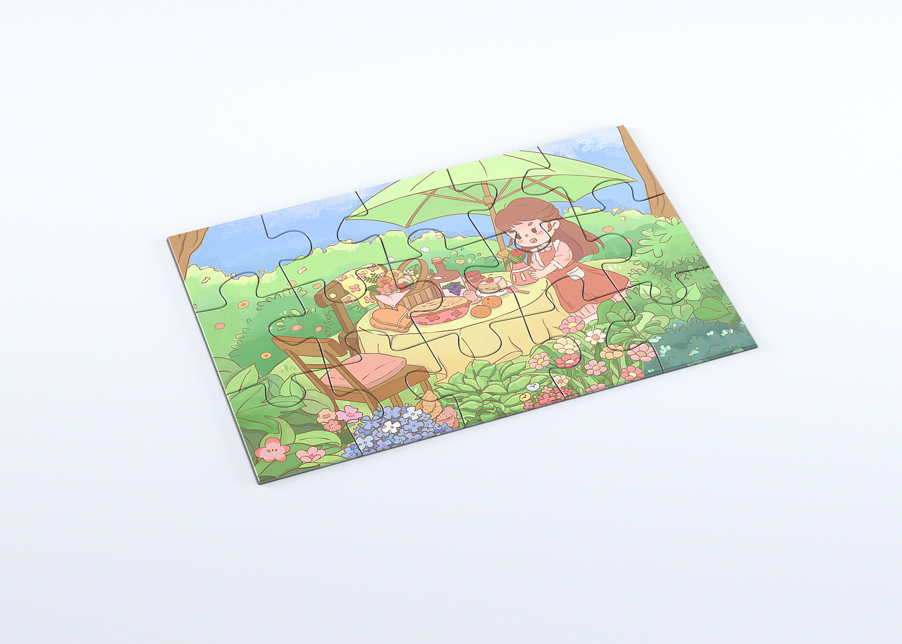 过春天（图ZMzY0Mzc3MzY0） - 儿童插画 - 站酷设计师麻油真香啊原创素材 - 站酷ZCOOL