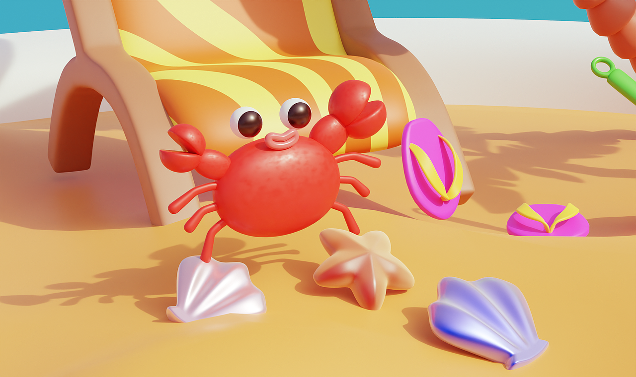 Blender春日创作打卡挑战（图ZMzMyNDQwODk2） - 其他三维 - 站酷设计师矫情设计狮原创素材 - 站酷ZCOOL