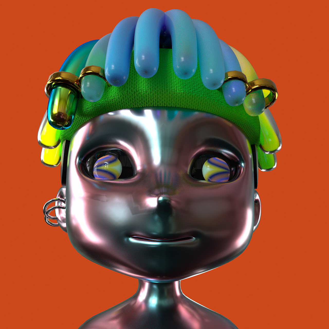 NFT头像镭射说唱