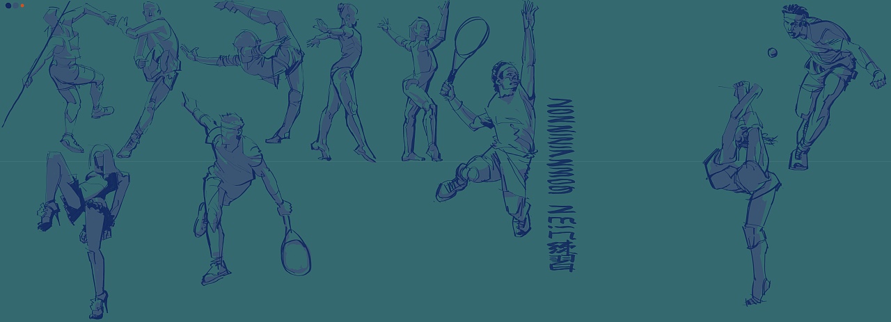 2022年11月12月 速写练习（图ZMzMxOTcyMjY4） - 艺术插画 - 站酷设计师墨景同学原创素材 - 站酷ZCOOL