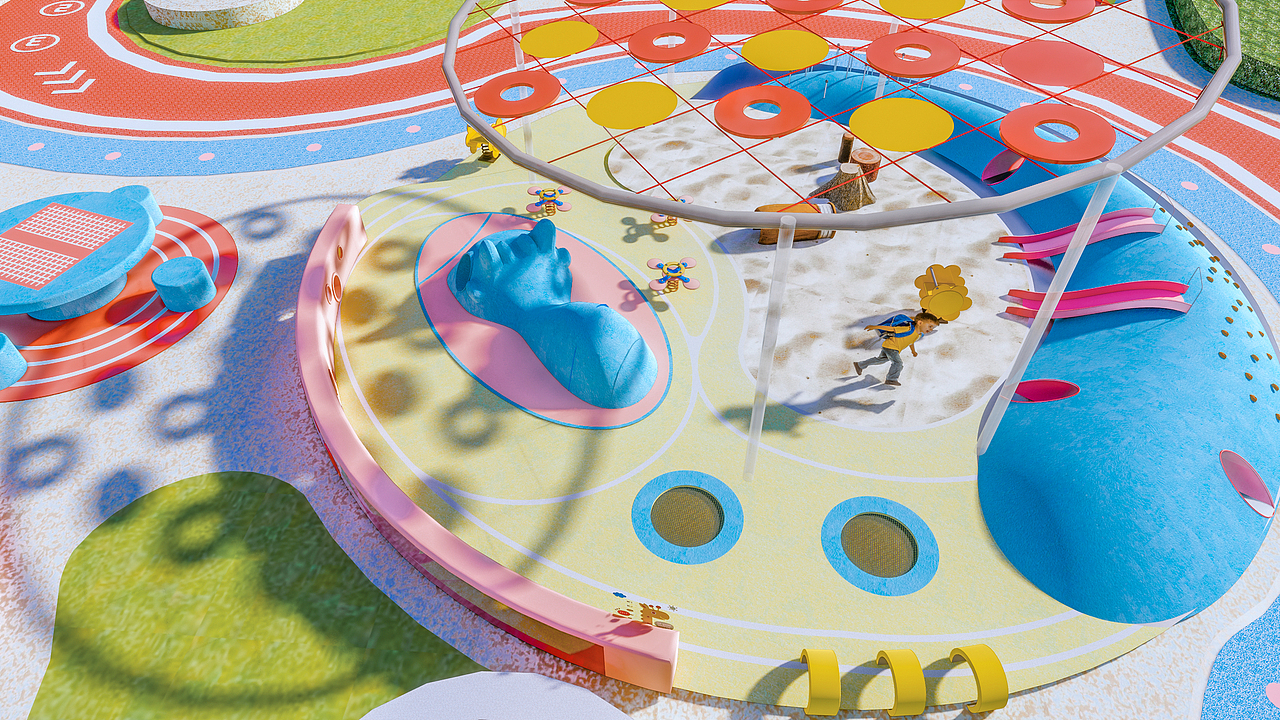PIE PARK 儿童感统公园设计（图ZMzAyNTIwMzE2） - 景观设计 - 站酷设计师Midoriko原创素材 - 站酷ZCOOL