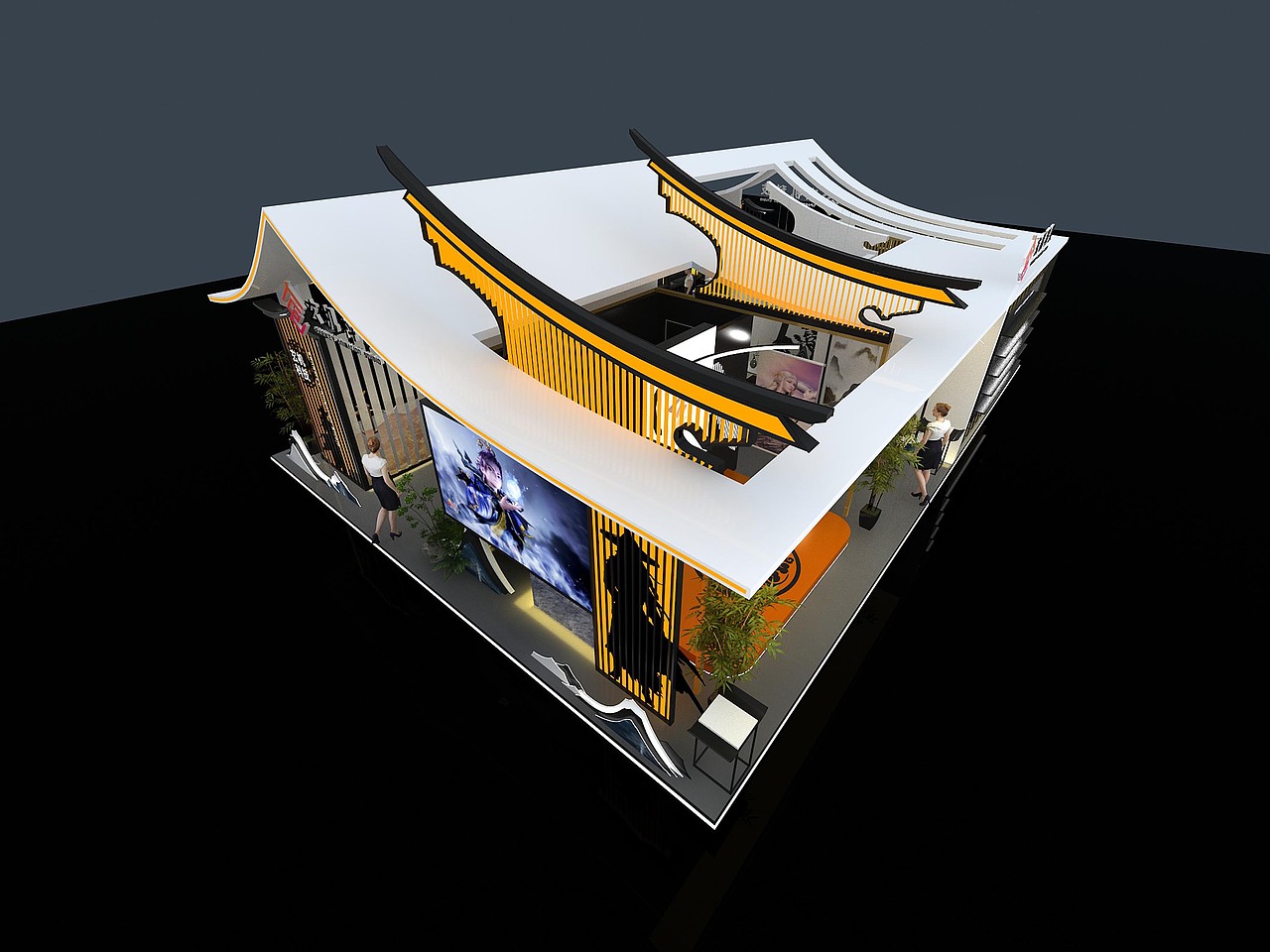 动漫展（图ZMzQ1OTExODk2） - 其他三维 - 站酷设计师3D超酷设计原创素材 - 站酷ZCOOL