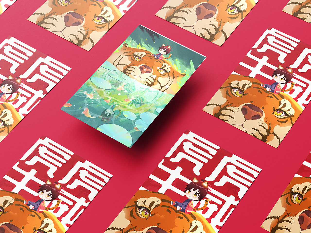 氛围感国风场景（图ZMzIxMTIyMzAw） - 新锐潮流插画 - 站酷设计师桃子小汤圆原创素材 - 站酷ZCOOL