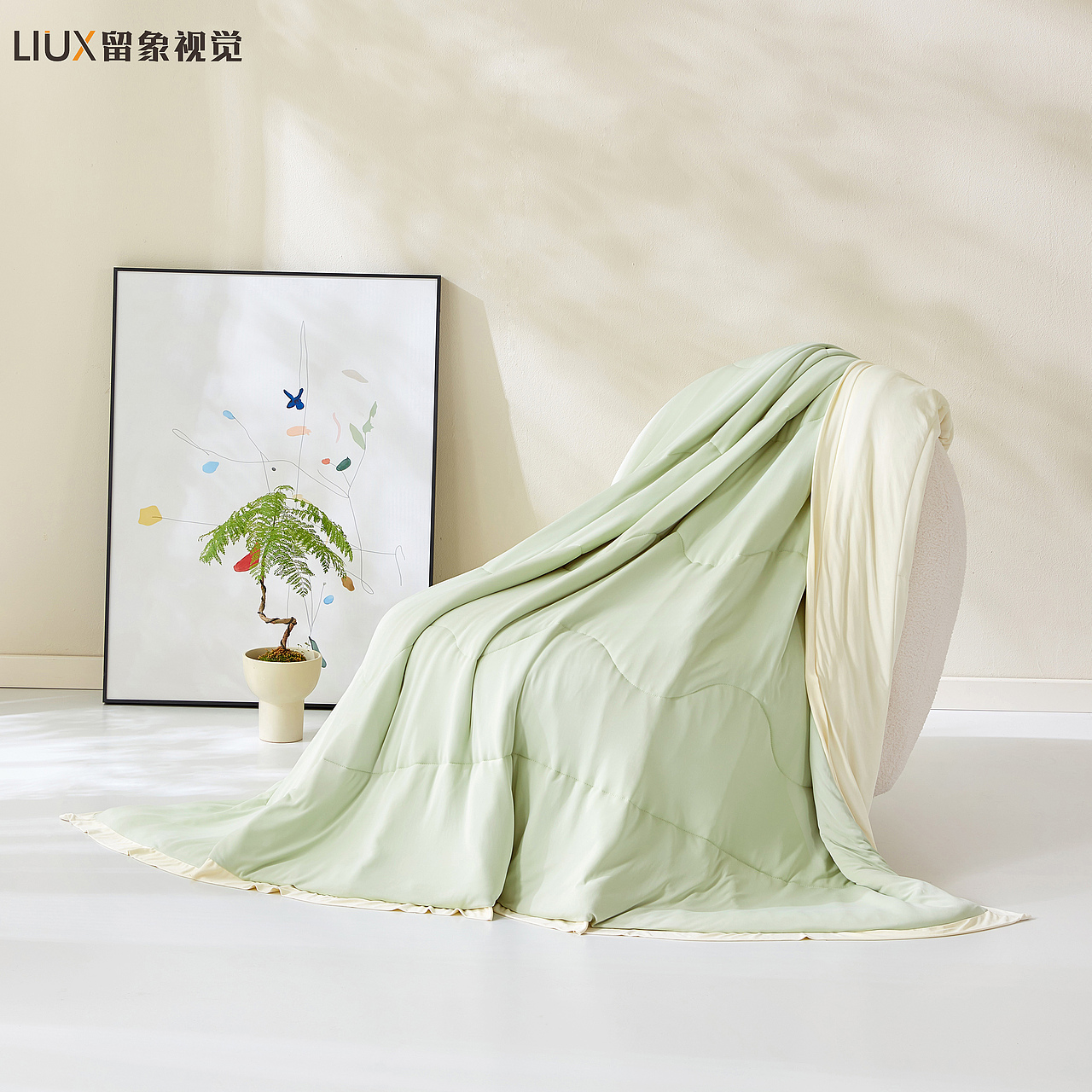 夏被拍摄 留象视觉家纺摄影