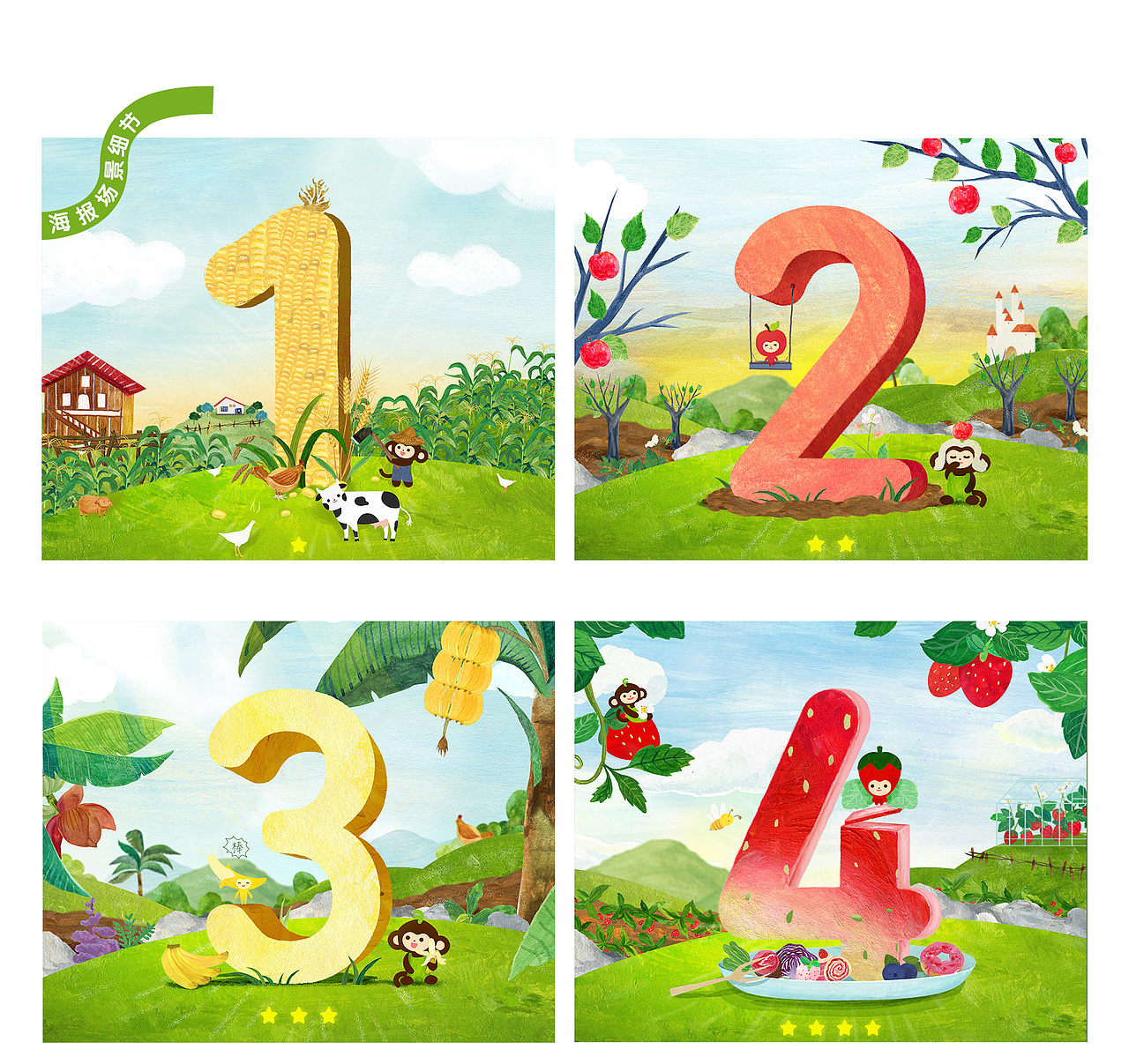 小皮入职周年纪念海报