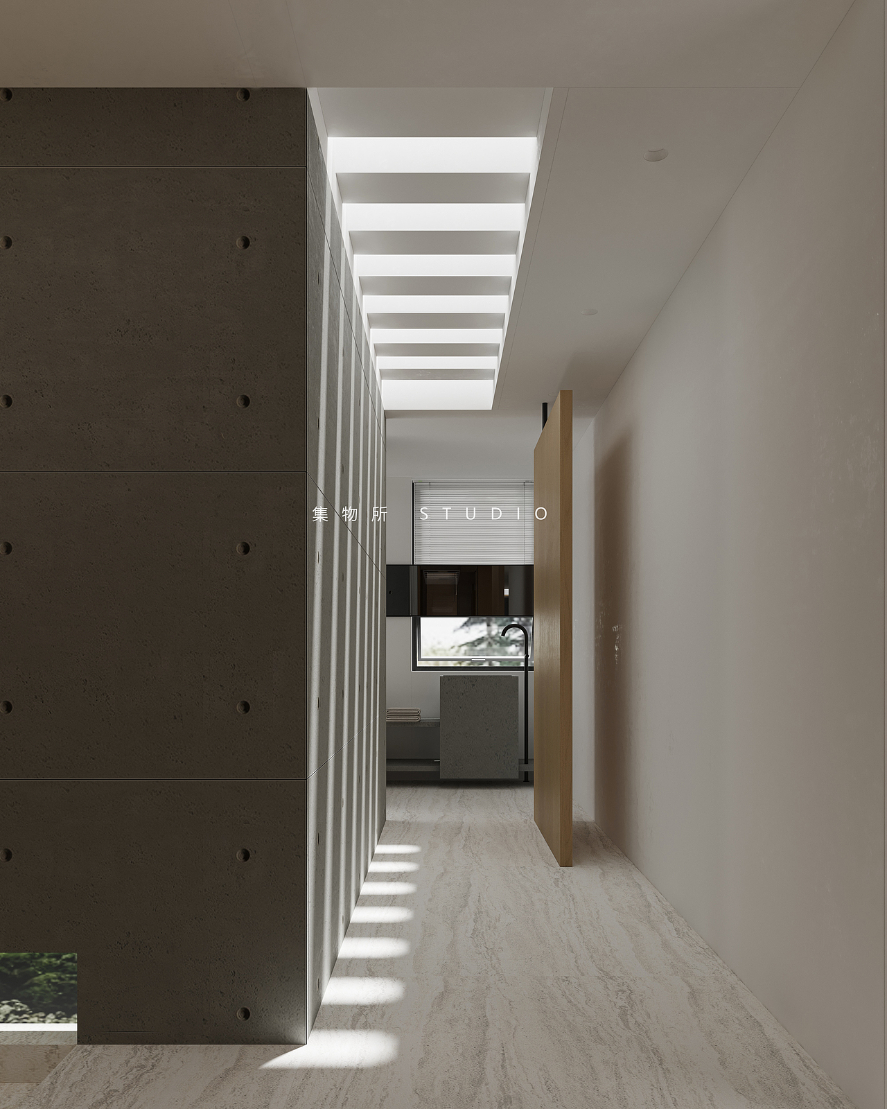 项目信息
Information<br>━<br>项目坐标  |  Location：河南.郑州<br>项目面积  |  Square Meters：280㎡<br>设计机构  |  Studio：集物所建筑设计<br>设计时间  |  Time：2023.07<br>