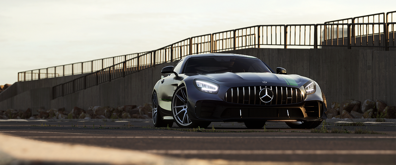 UE5-Mercedes-Benz-AMG GTR pro-练习