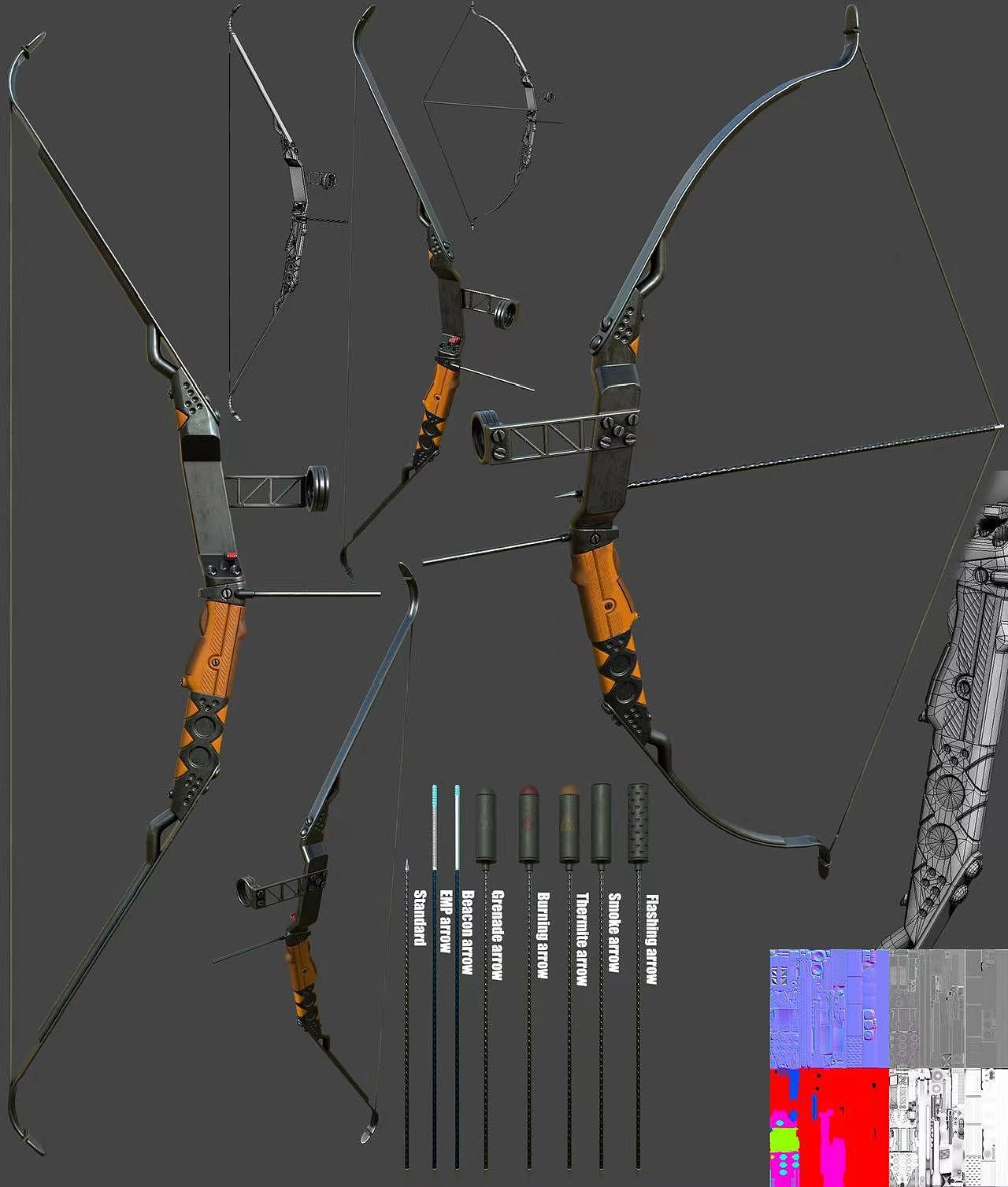 做的一些武器（图ZMzMzMDk3MTc2） - 机械/交通 - 站酷设计师LingYun_Jiang原创素材 - 站酷ZCOOL