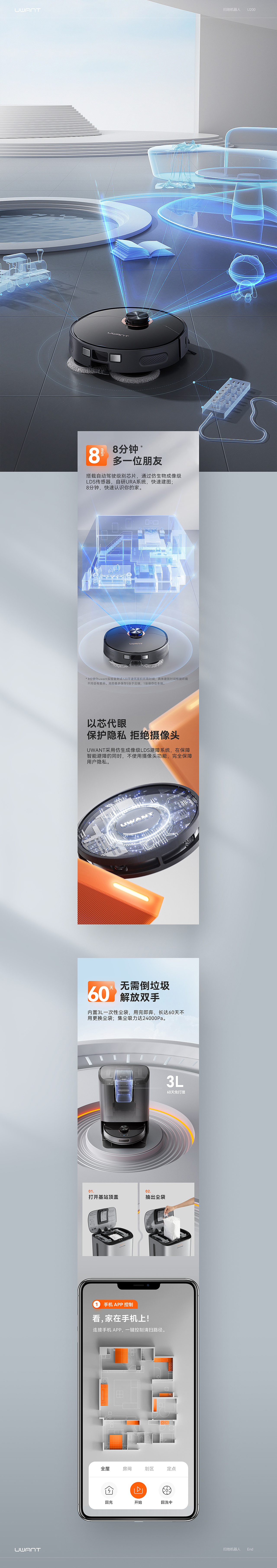Uwant扫地机器人详情 *2