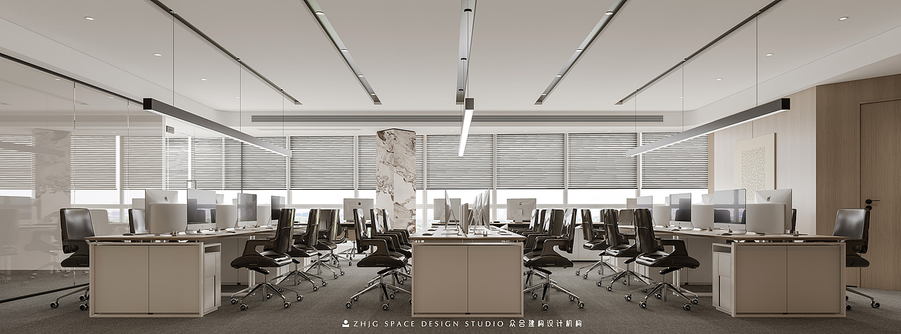 众合建构｜力勤集团—MOSA&MJM·办公空间（图ZMzU5NTcwODEy） - 商业空间设计 - 站酷设计师众合建构设计机构原创素材 - 站酷ZCOOL