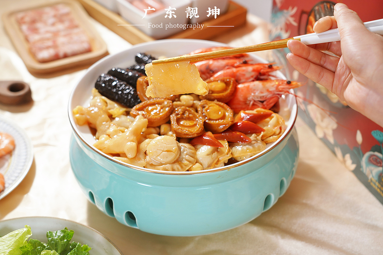 美食摄影/爱团圆佛跳墙