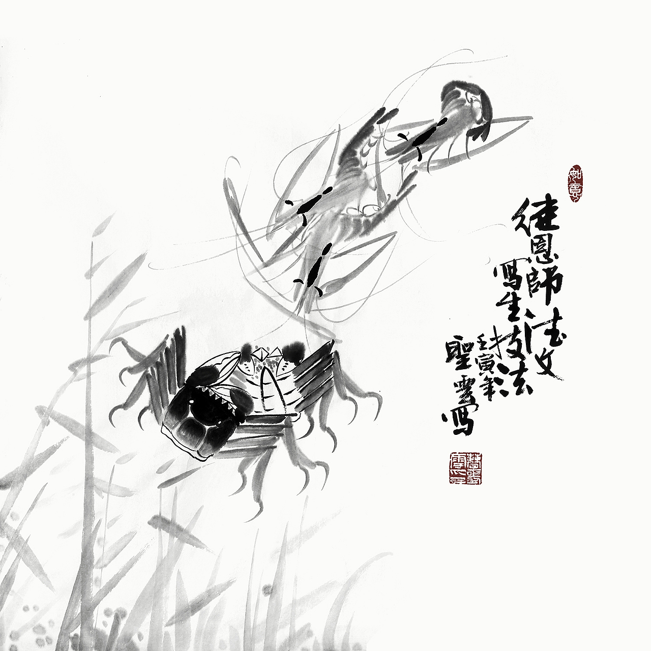 曹圣云国画作品