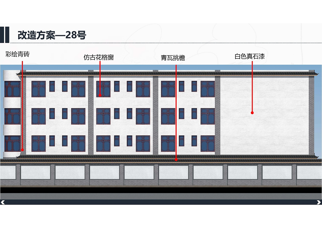 “美丽县城”建设项目—北横街沿街立面设计（图ZMzQ5MTI0NTQ4） - 建筑设计 - 站酷设计师爱笑的红薯原创素材 - 站酷ZCOOL