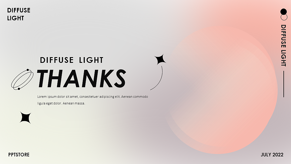 【耀你好看】弥散光极简实用商务时尚PPT