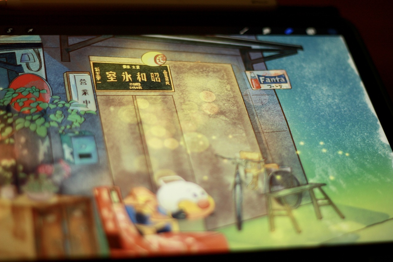 台湾系列插画之——昭和冰室仲夏夜