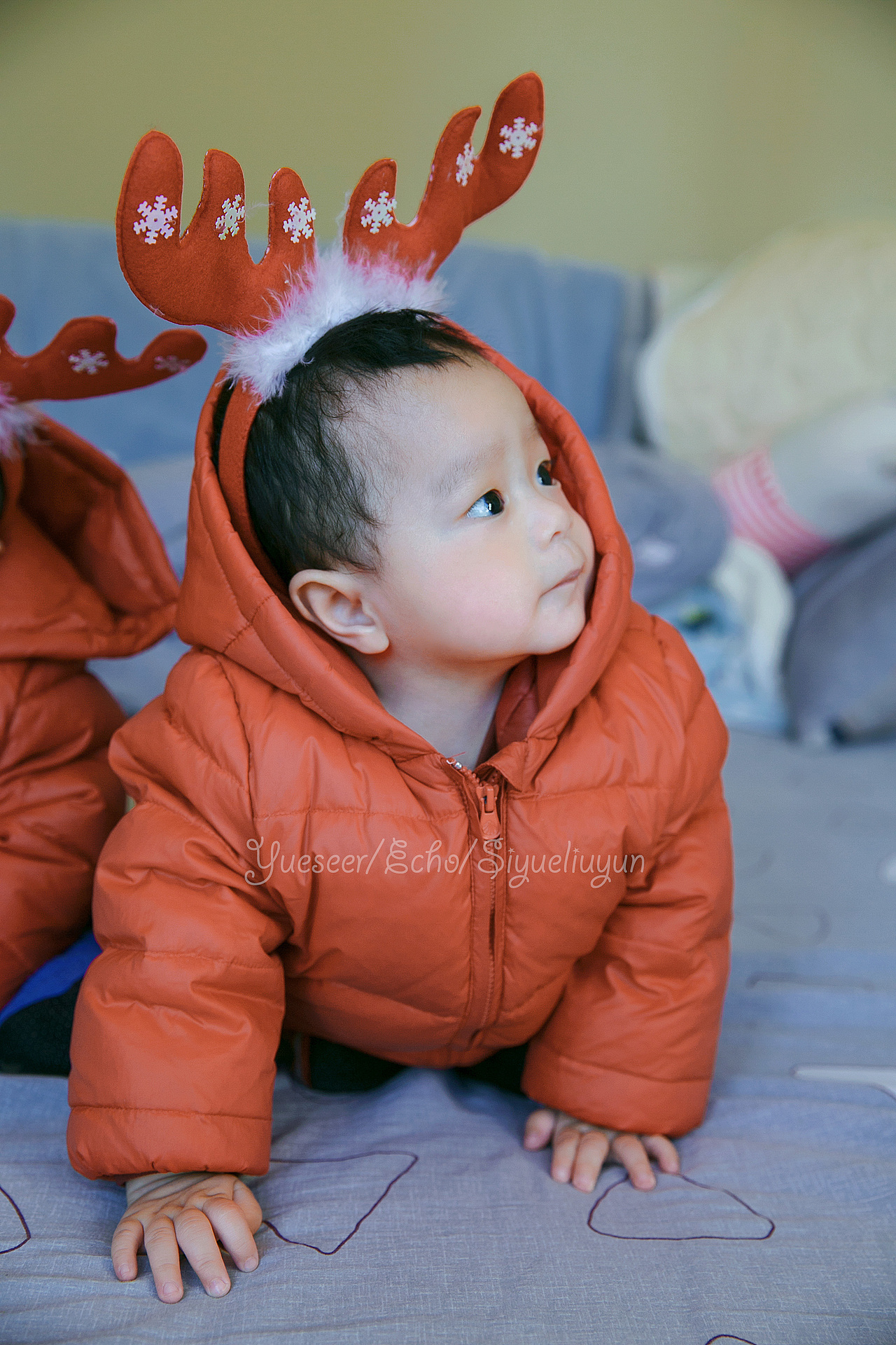 双胞胎圣诞写真 萌晕圈了（图ZMzI1NDgwOTUy） - 人像摄影 - 站酷设计师悦色儿原创素材 - 站酷ZCOOL