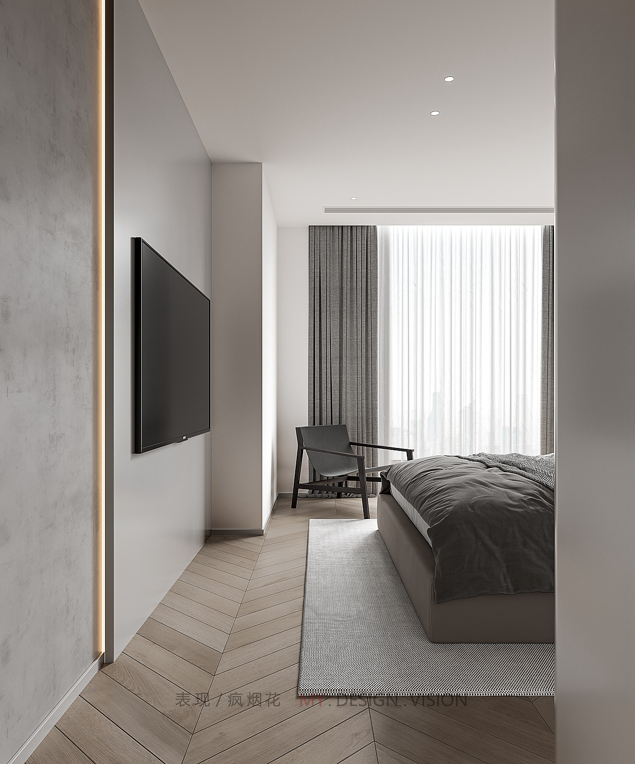 现代小套房（图ZMzAxMTM3NTY0） - 家装设计 - 站酷设计师疯烟花原创素材 - 站酷ZCOOL