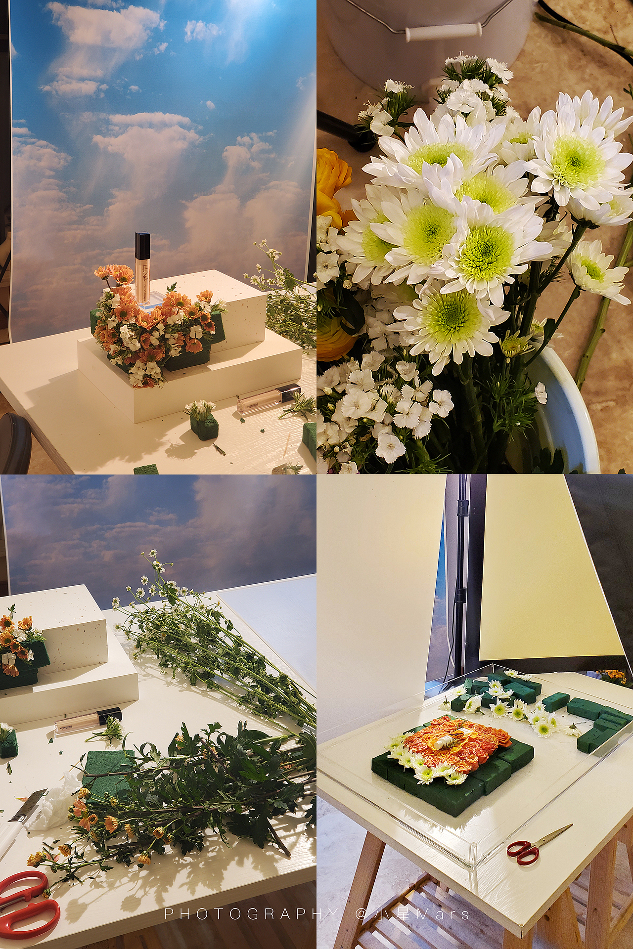 美妆摄影丨一些与鲜花做搭配的化妆品拍摄案例！！！（图ZMzUzNjQ5OTY4） - 产品摄影 - 站酷设计师小星Mars原创素材 - 站酷ZCOOL